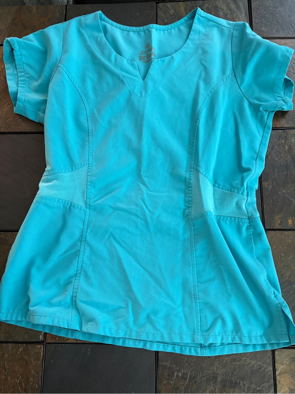 Jockey Teal Short Sleeve Scrub set